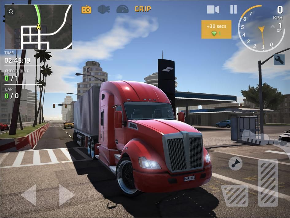 نسخه مود شده بازی شبیه ساز کامیون | Truck Simulator: Ultimate MOD 3