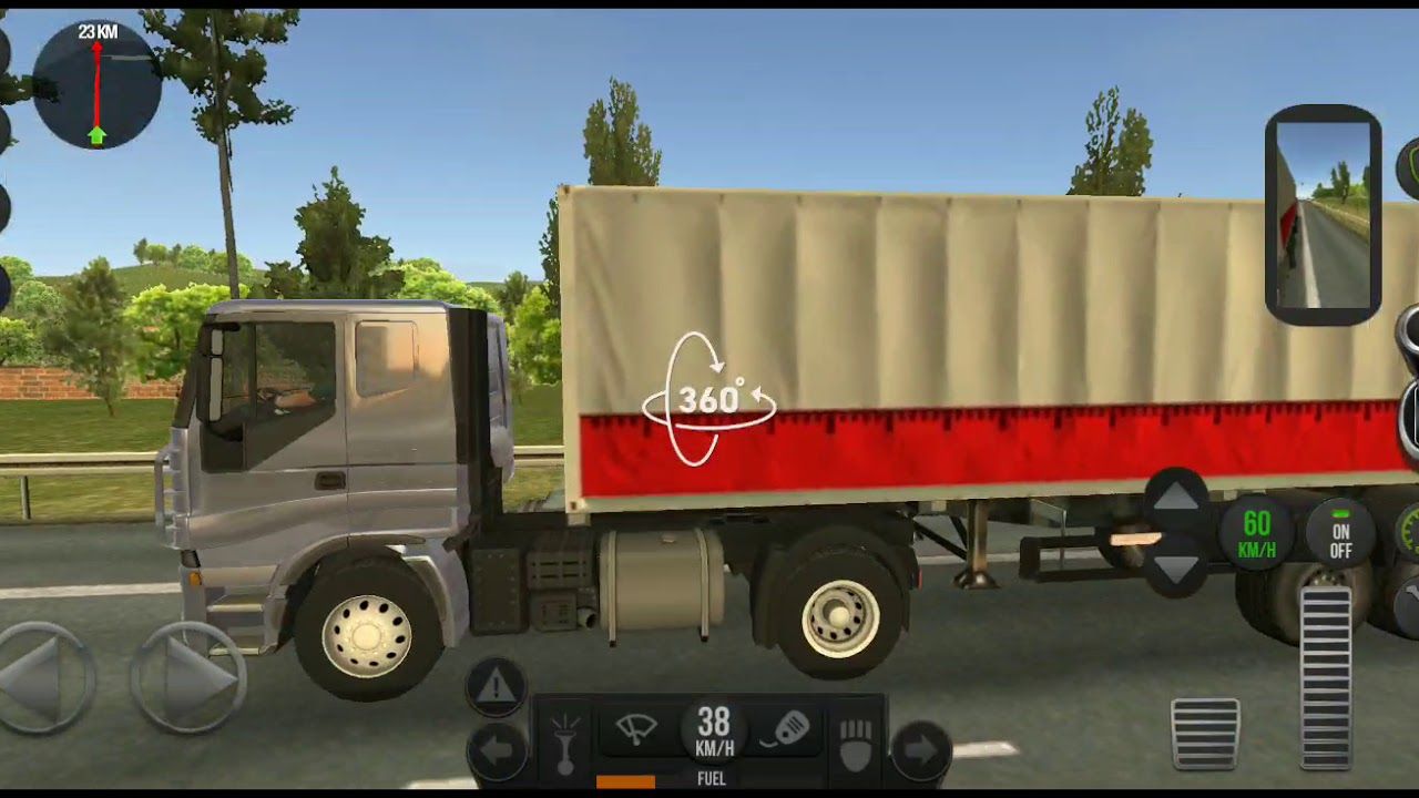 نسخه مود شده بازی شبیه ساز کامیون | Truck Simulator: Ultimate MOD 4