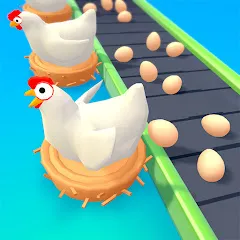 دانلود بازی “Idle Egg Factory” برای اندروید – نسخه 3.5.9 (مود + اصلی)